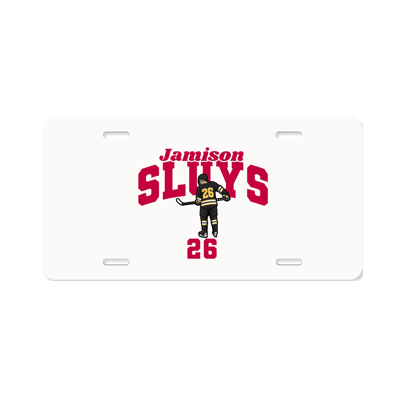 License Plate — Signature Arch in Classic