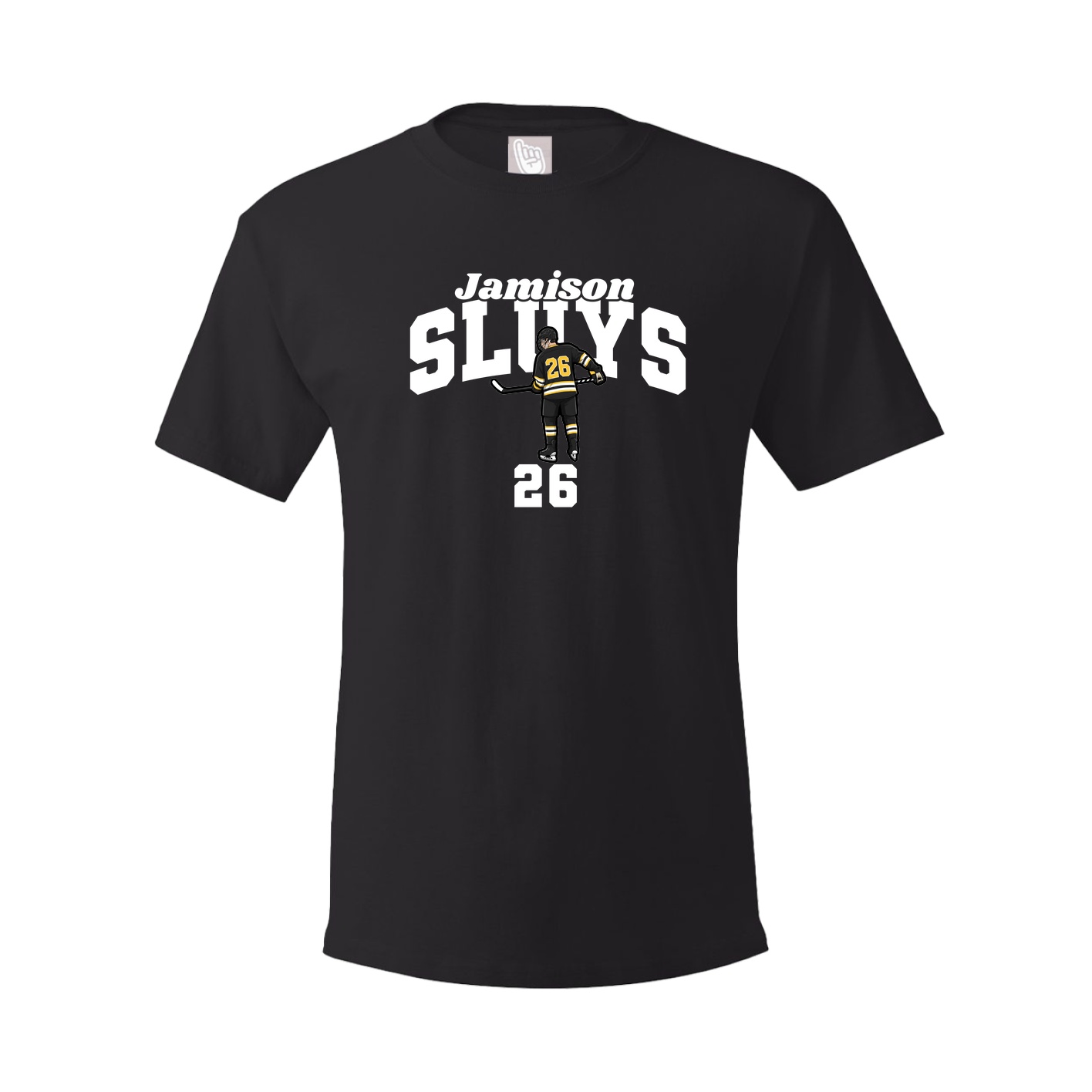 Tee — Signature Arch in Black