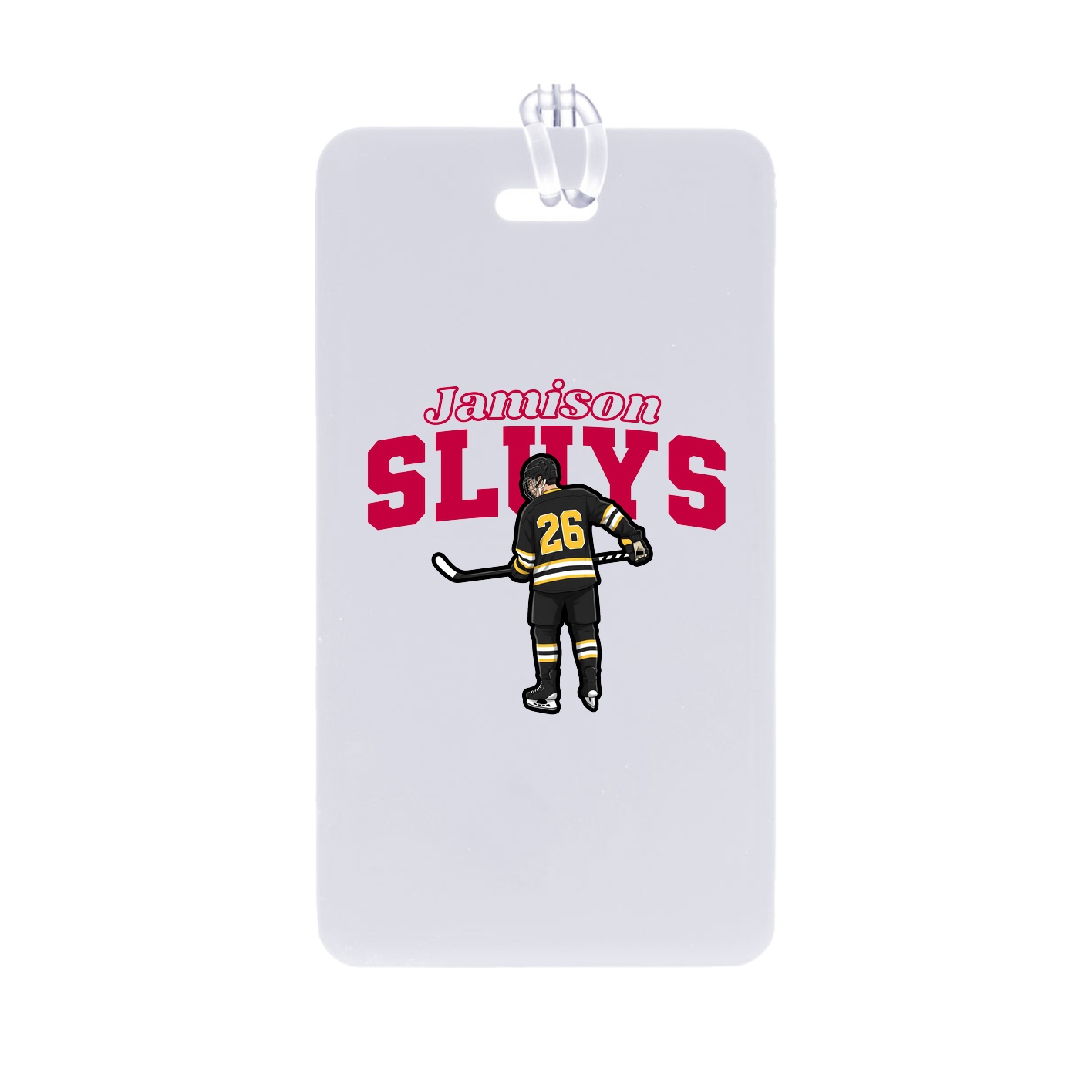 Bag Tag — Name Arch in Classic