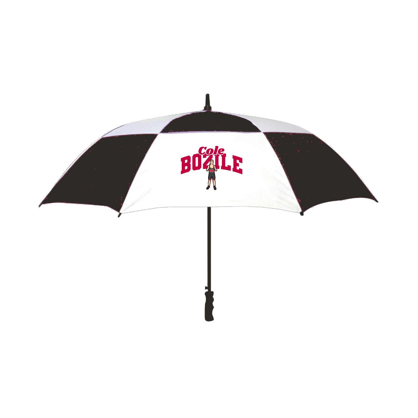 Golf Umbrella — Signature Arch in Black