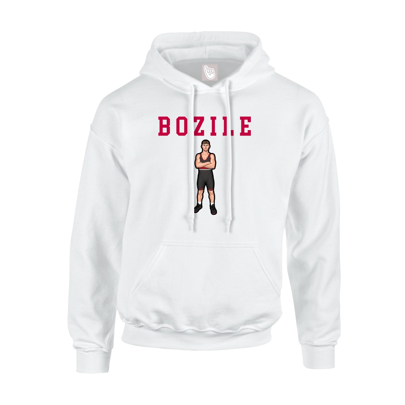 Hoodie — Shirsey in White