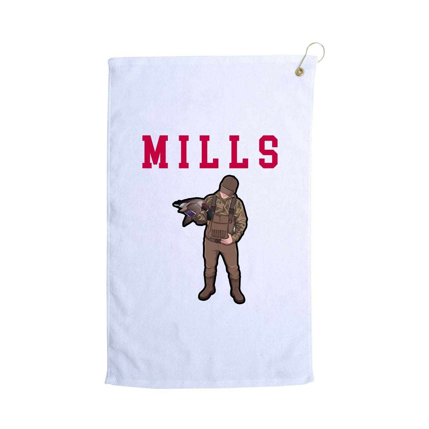 Golf Towel — Shirsey in White