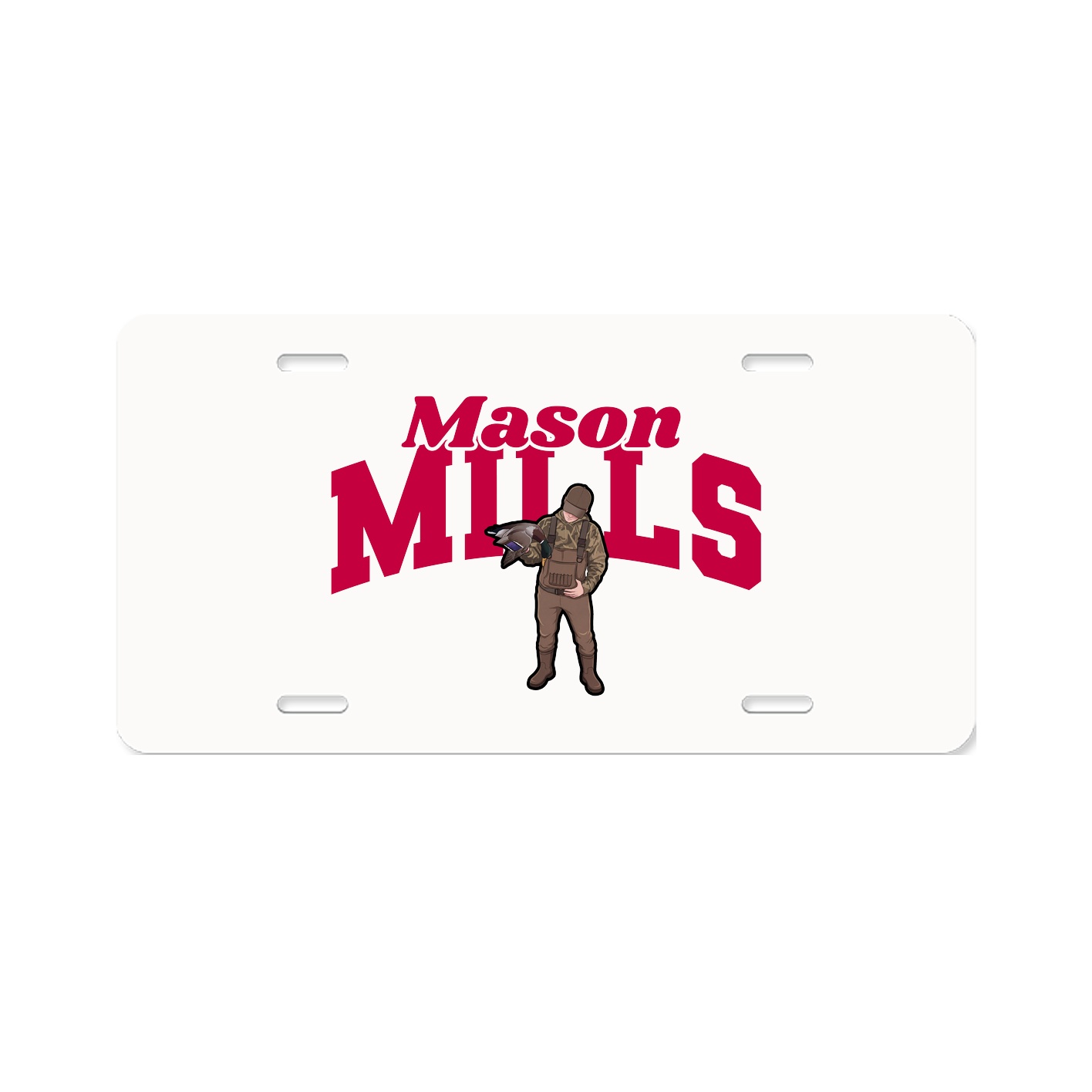 License Plate — Signature Arch in Classic