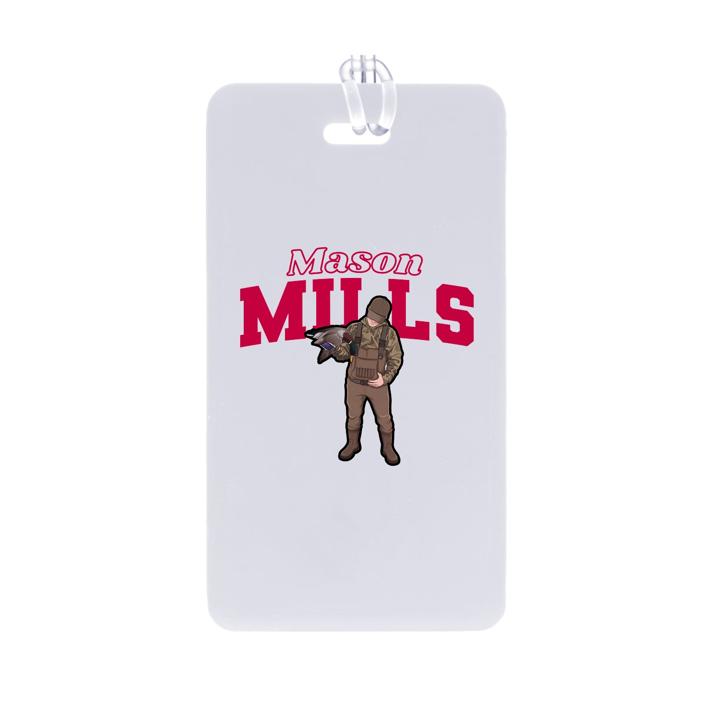Bag Tag — Name Arch in Classic