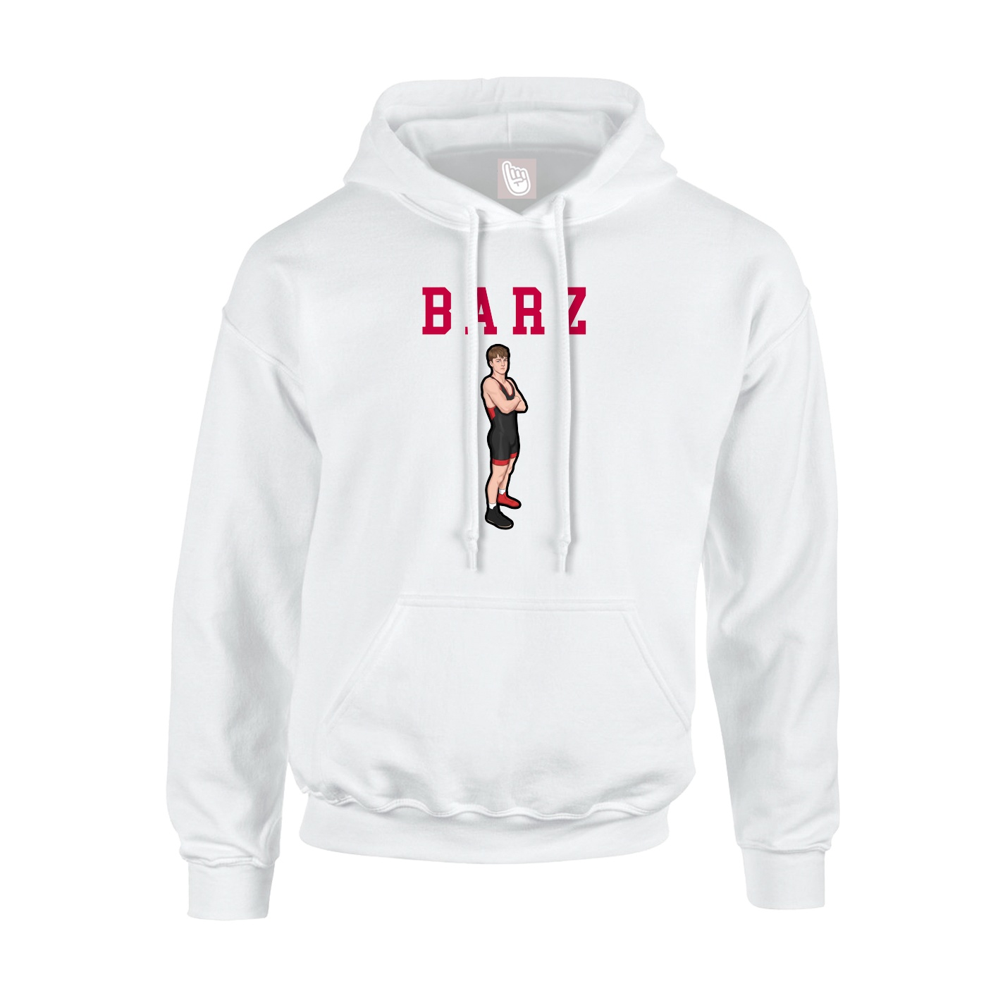 Youth Hoodie — Shirsey in White