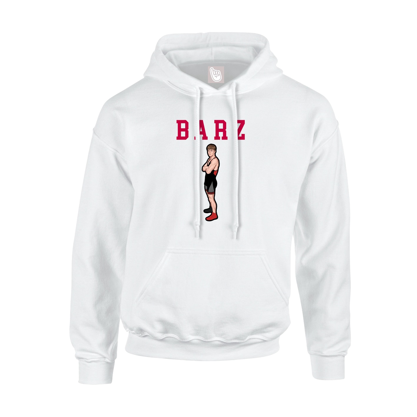 Hoodie — Shirsey in White