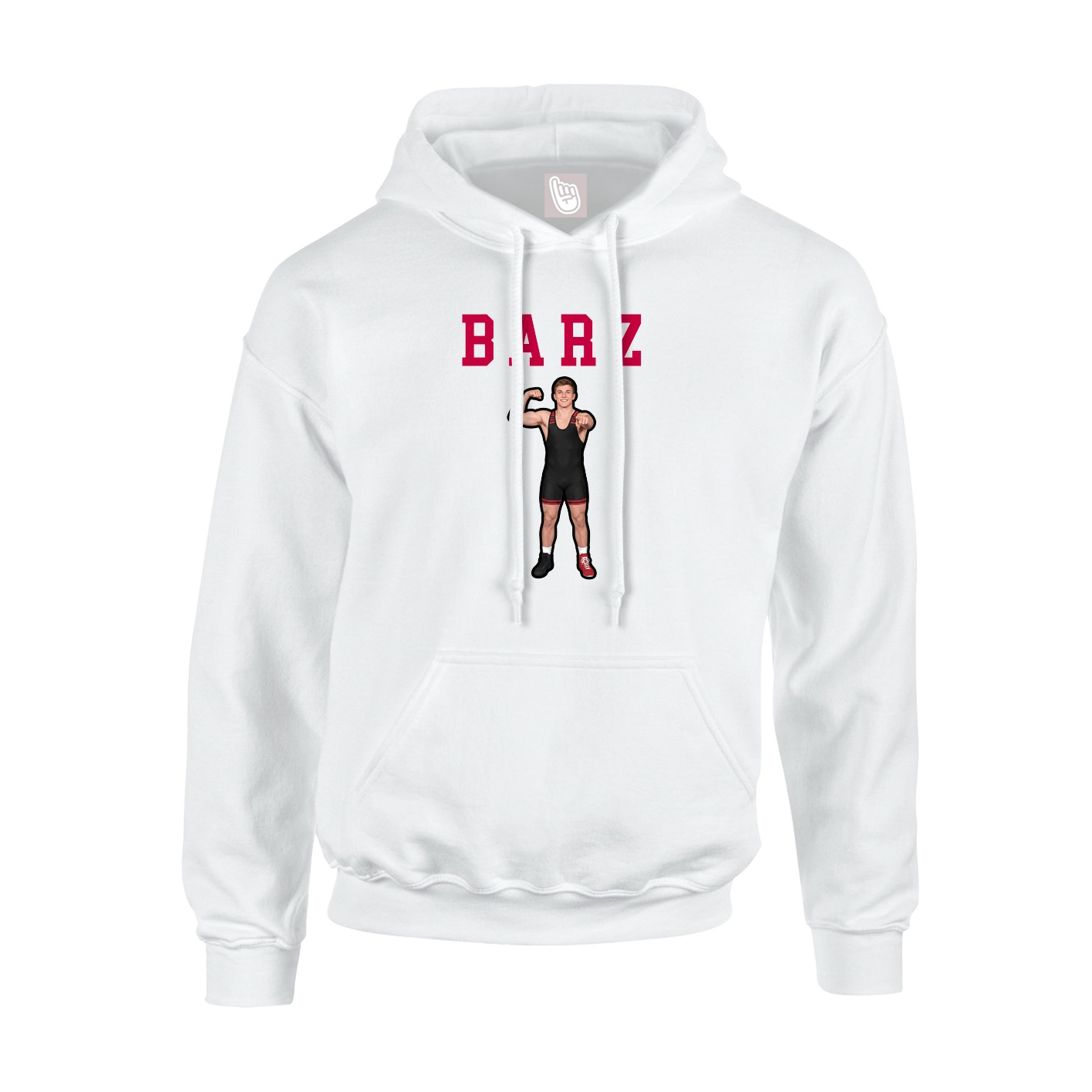 Youth Hoodie — Shirsey in White