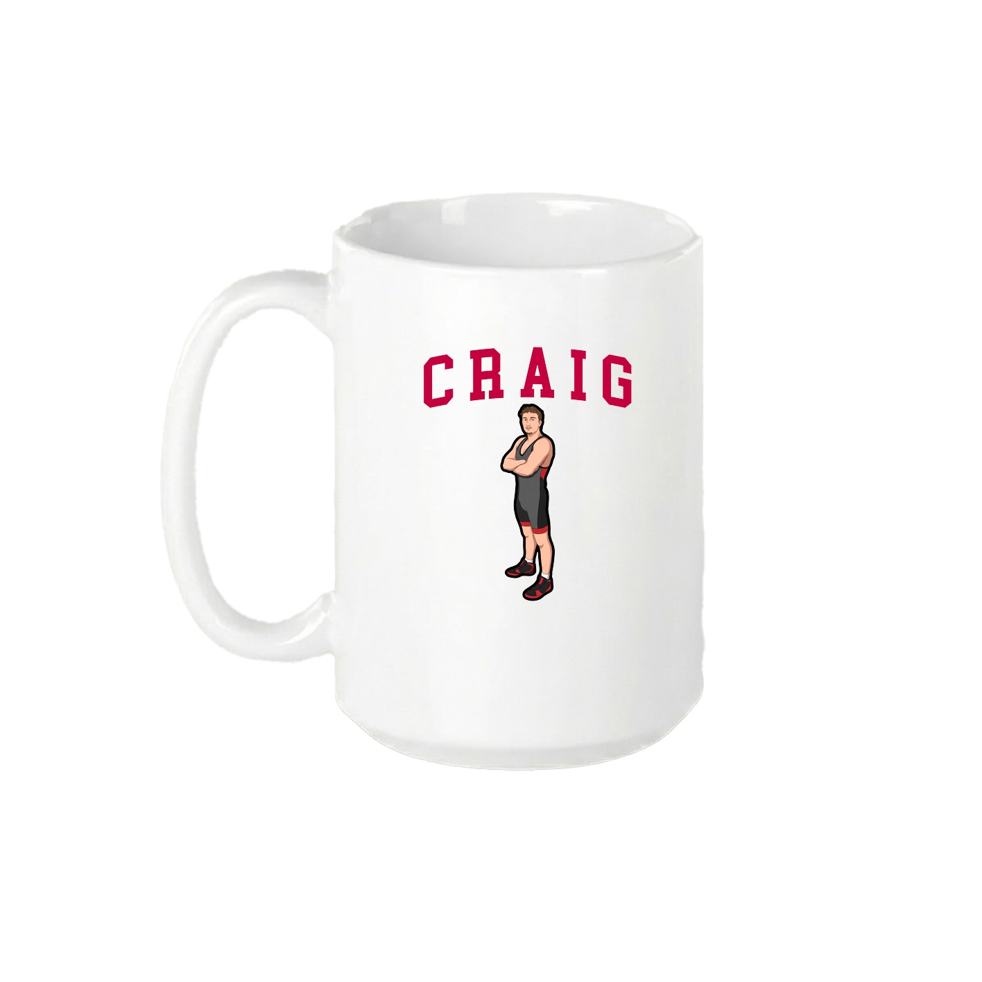 15oz Coffee Mug — Shirsey in White