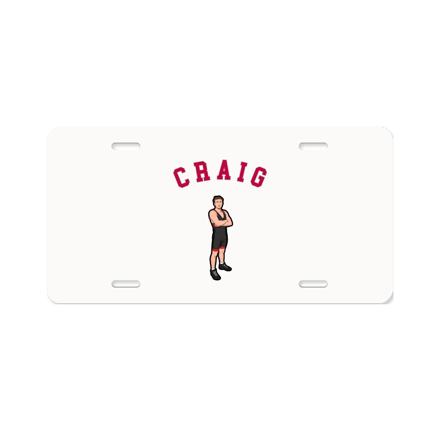License Plate — Shirsey Arch in Classic
