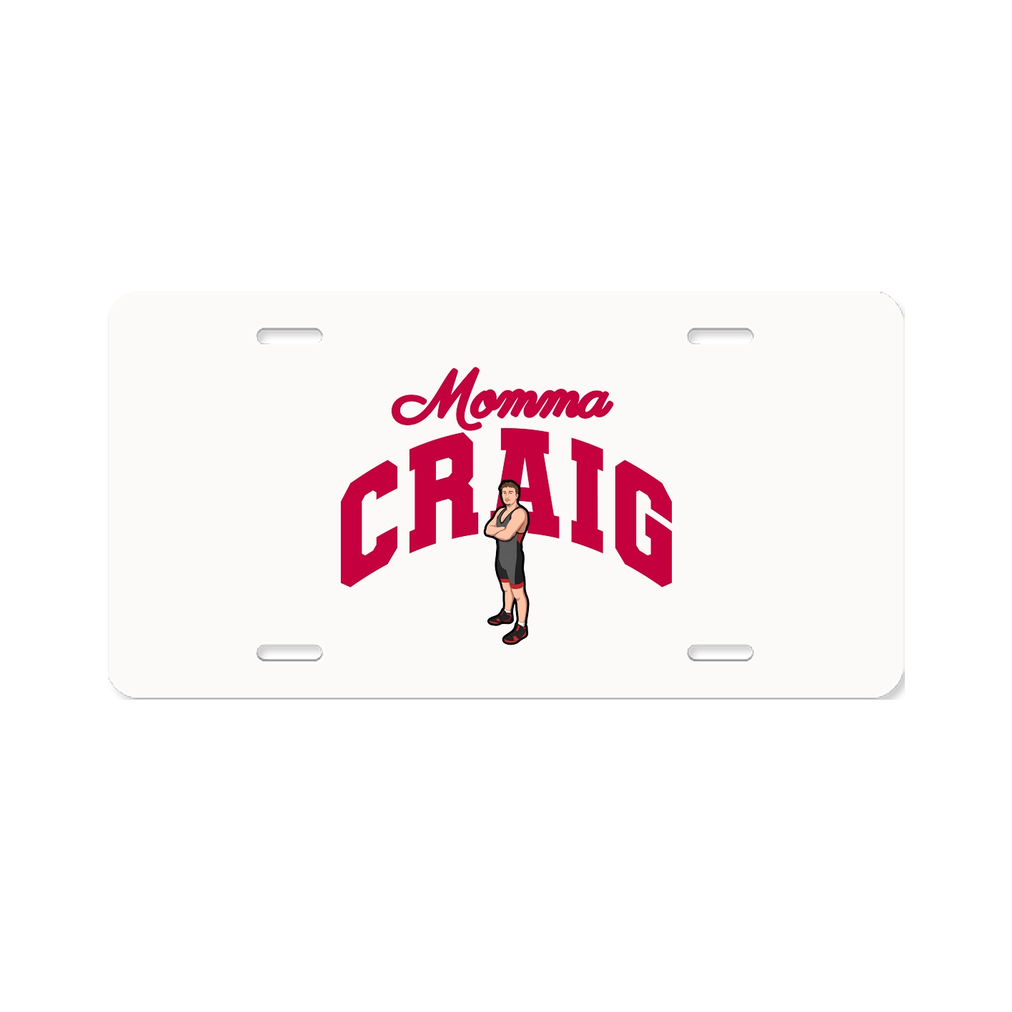 License Plate — Mothers Day Arch in Classic