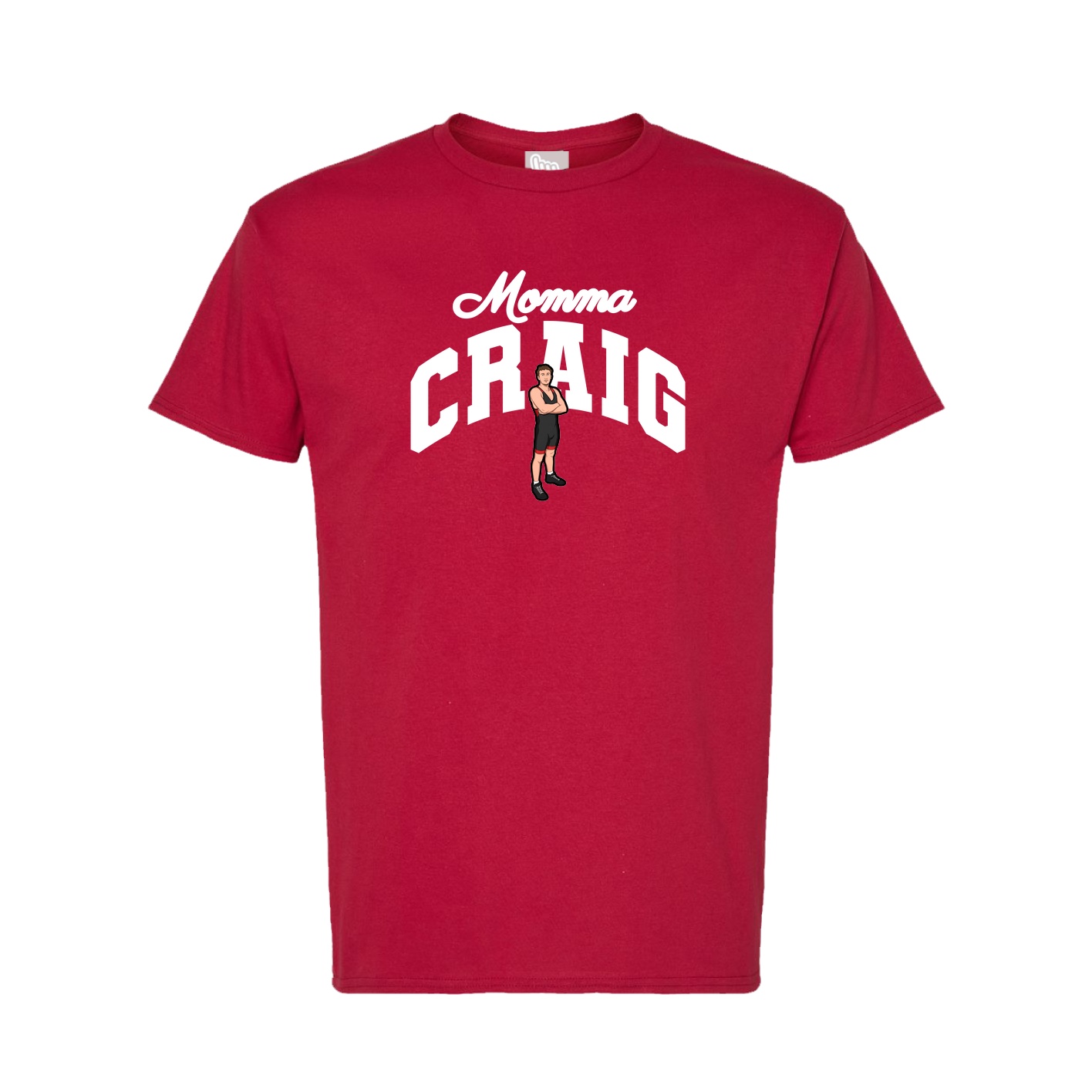 Tee — Mothers Day Arch in Crimson