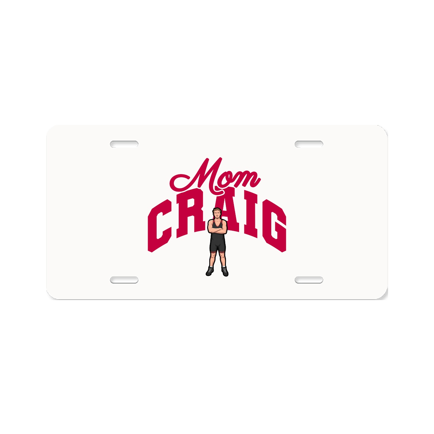 License Plate — Mothers Day Arch in Classic