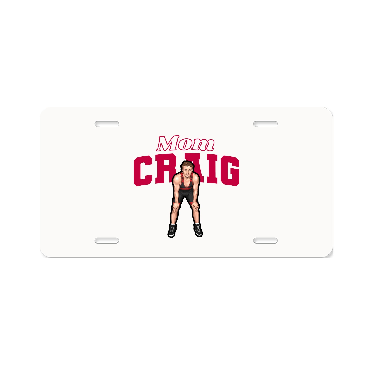 License Plate — Mothers Day Block in Classic
