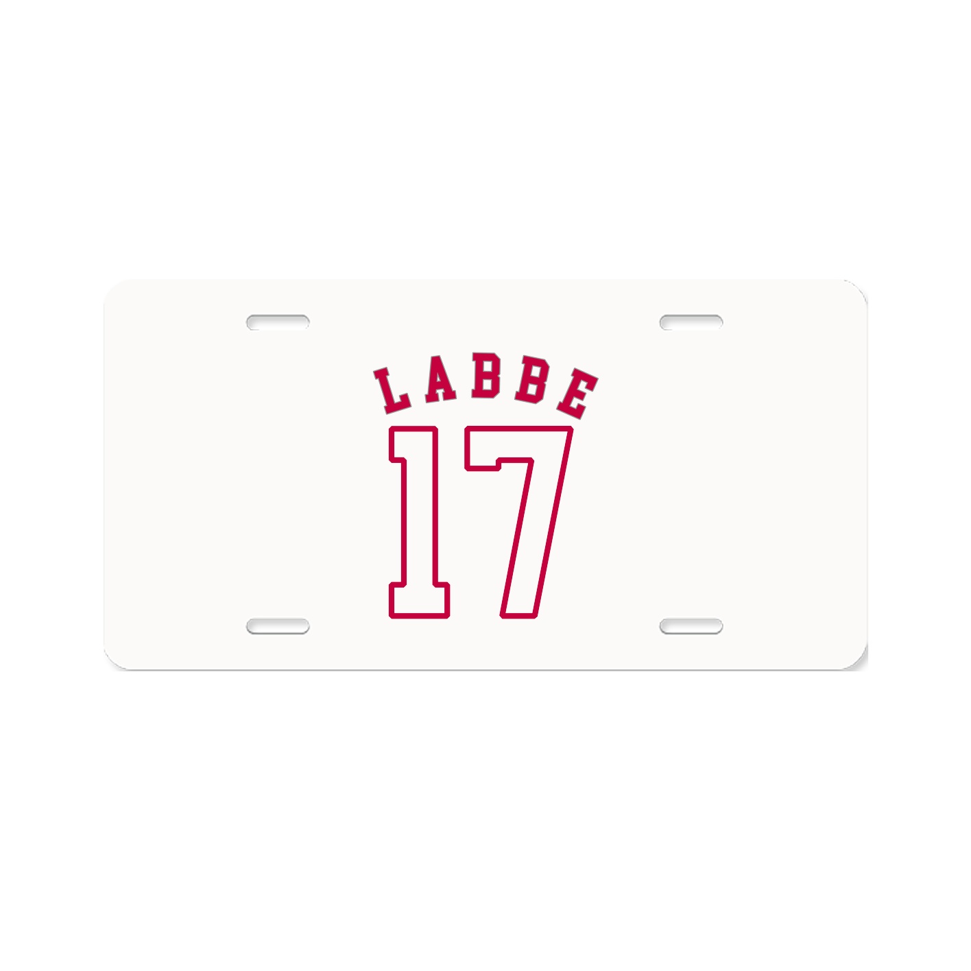 License Plate — Shirsey Arch in Classic