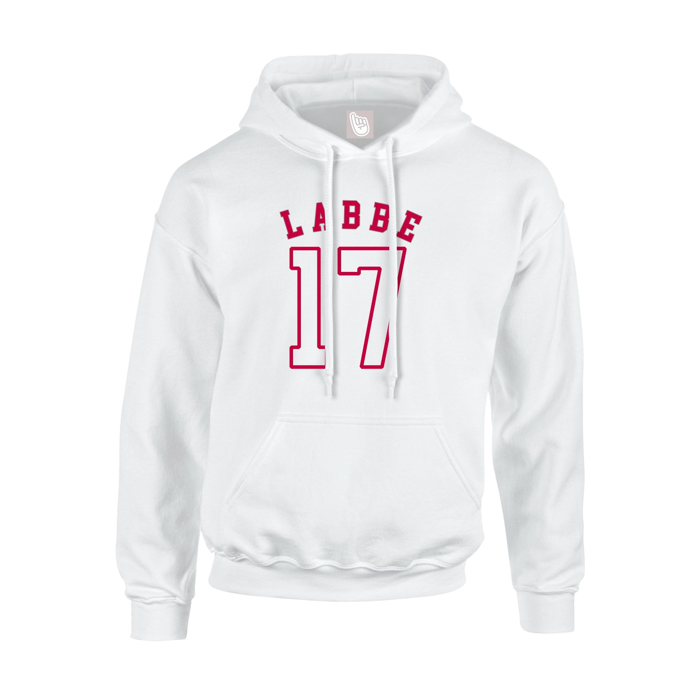 Hoodie — Shirsey Arch in White