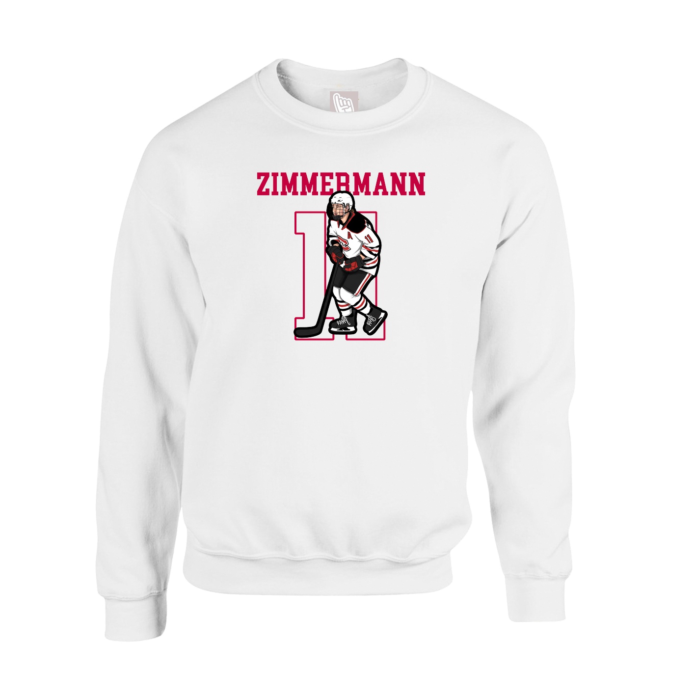Fleece Crew — Shirsey in White