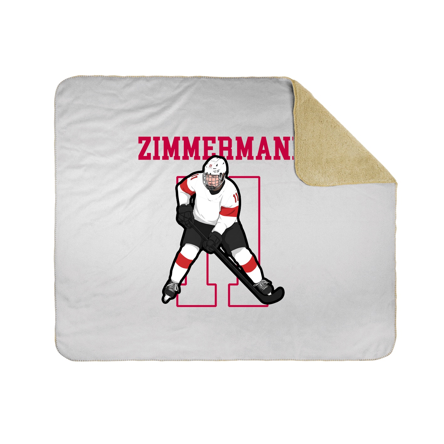 50x60 Sherpa Lined Throw Blanket