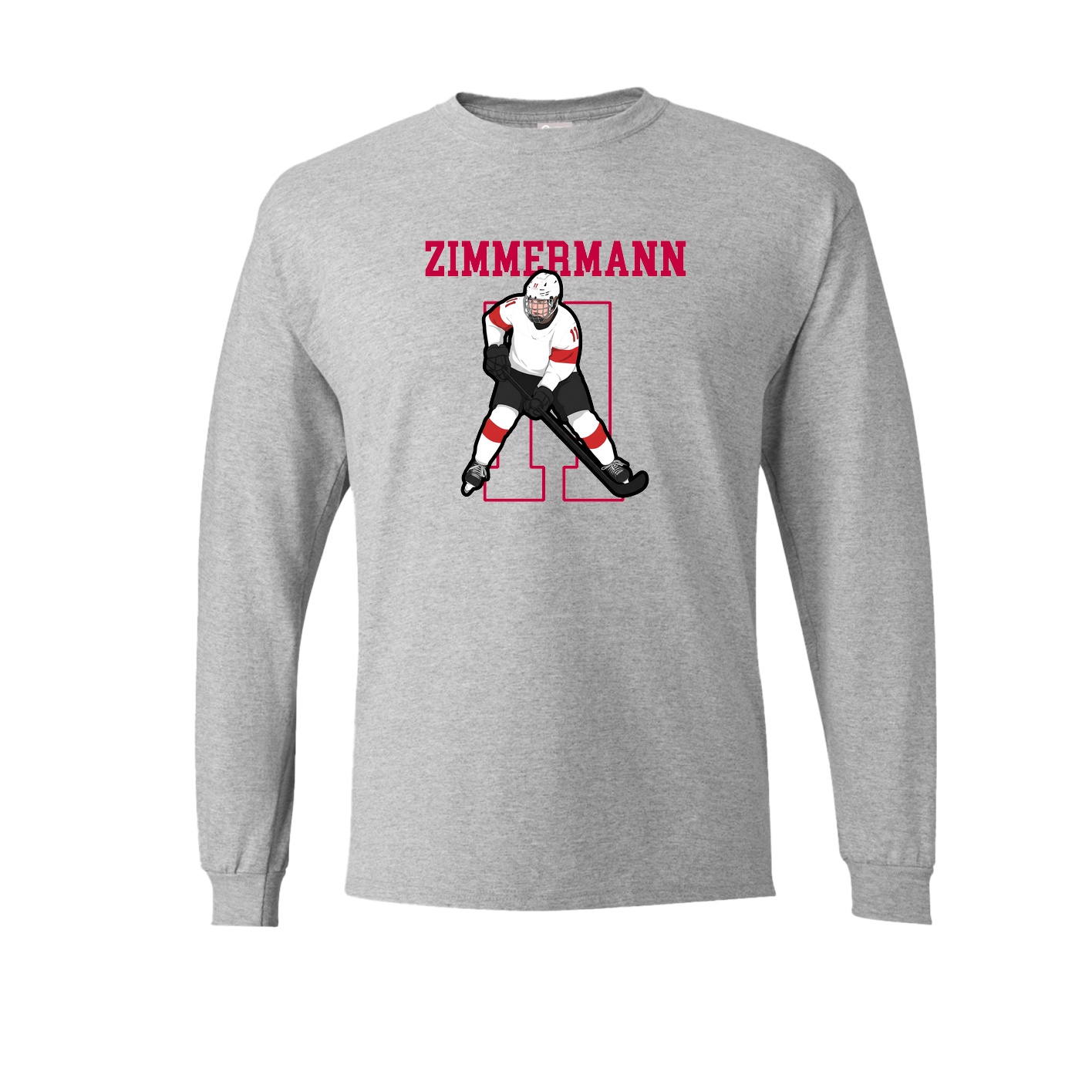Long Sleeve Tee — Shirsey in Grey