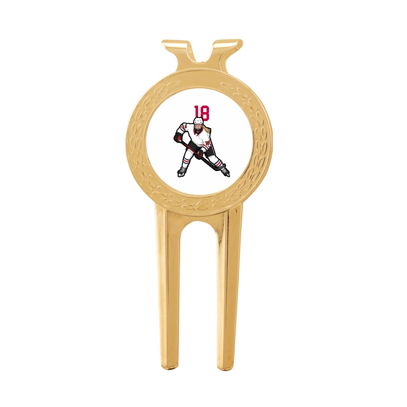Divot Tool with Ball Marker — Number Top in Classic