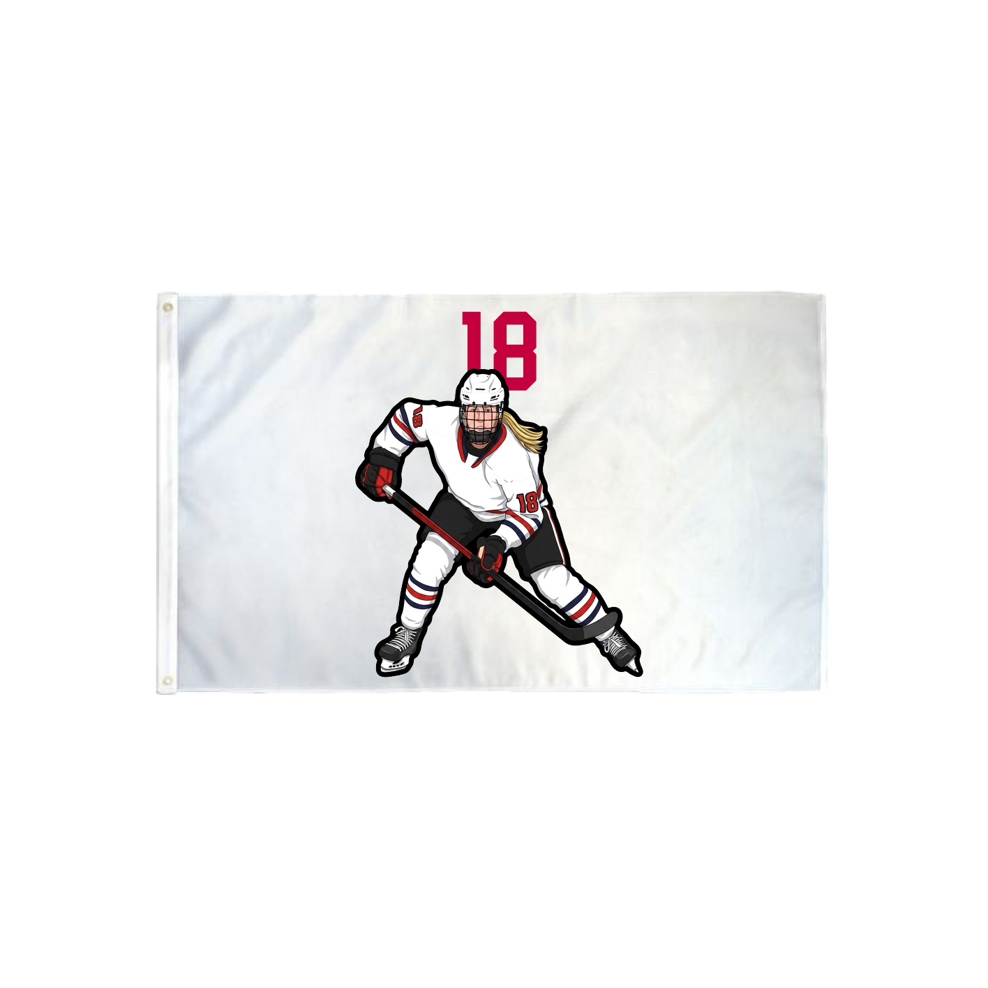 3x5 Flag — Number Top in Classic