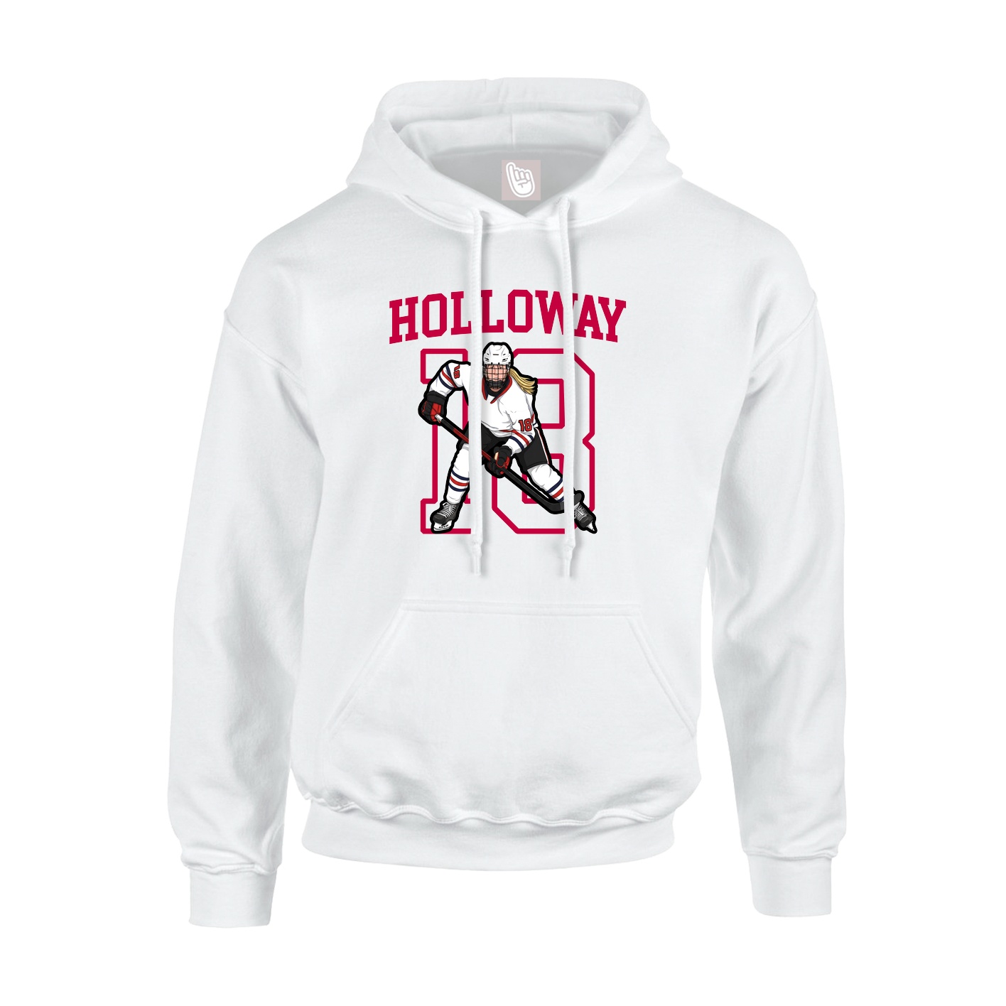 Youth Hoodie — Shirsey in White