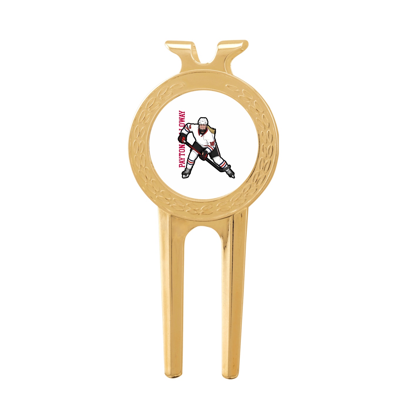 Divot Tool with Ball Marker — Name Vertical in Classic