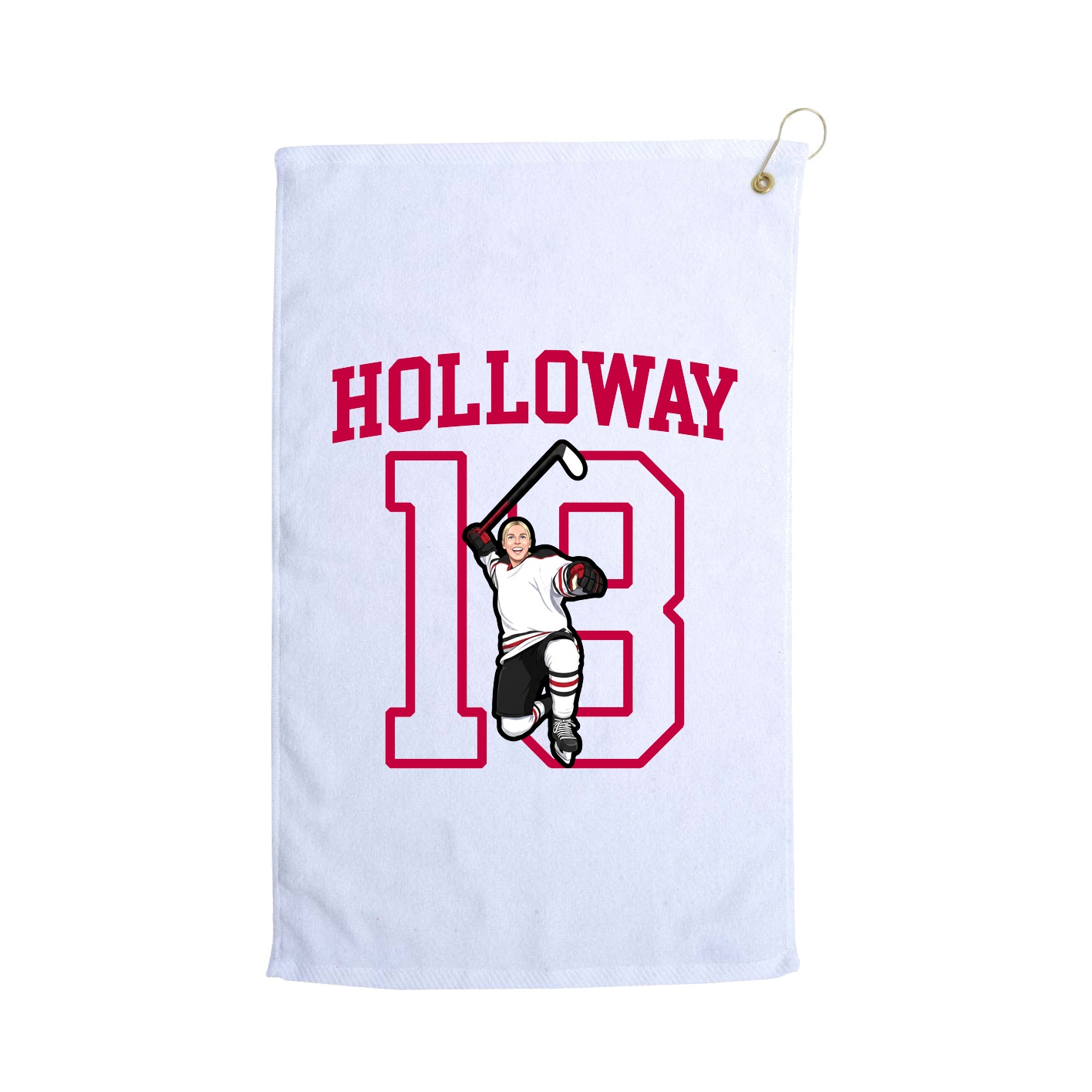 Golf Towel — Shirsey in White