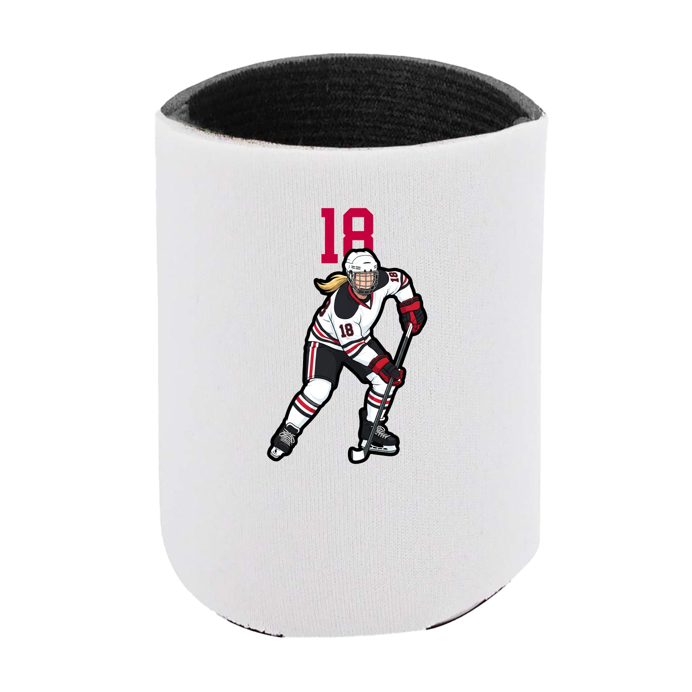 Can Holder — Number Top in White