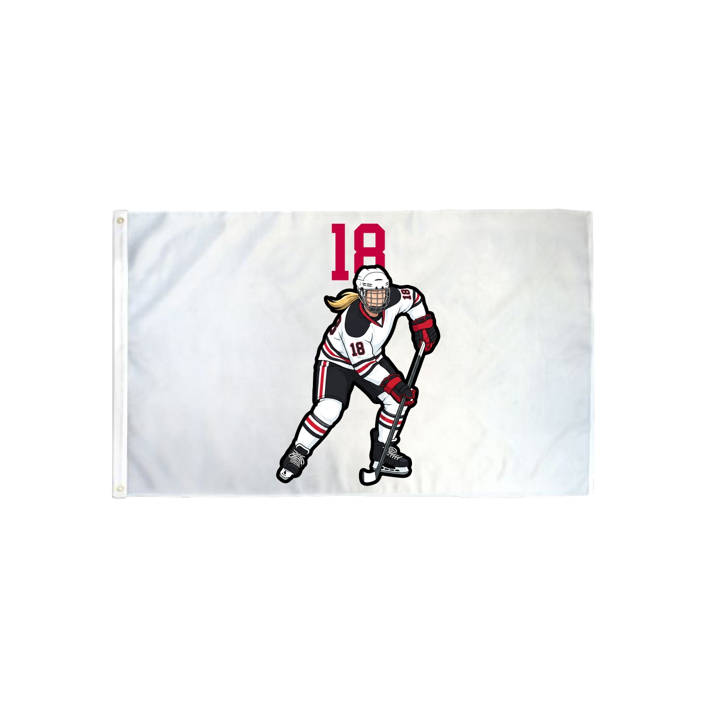 3x5 Flag — Number Top in Classic