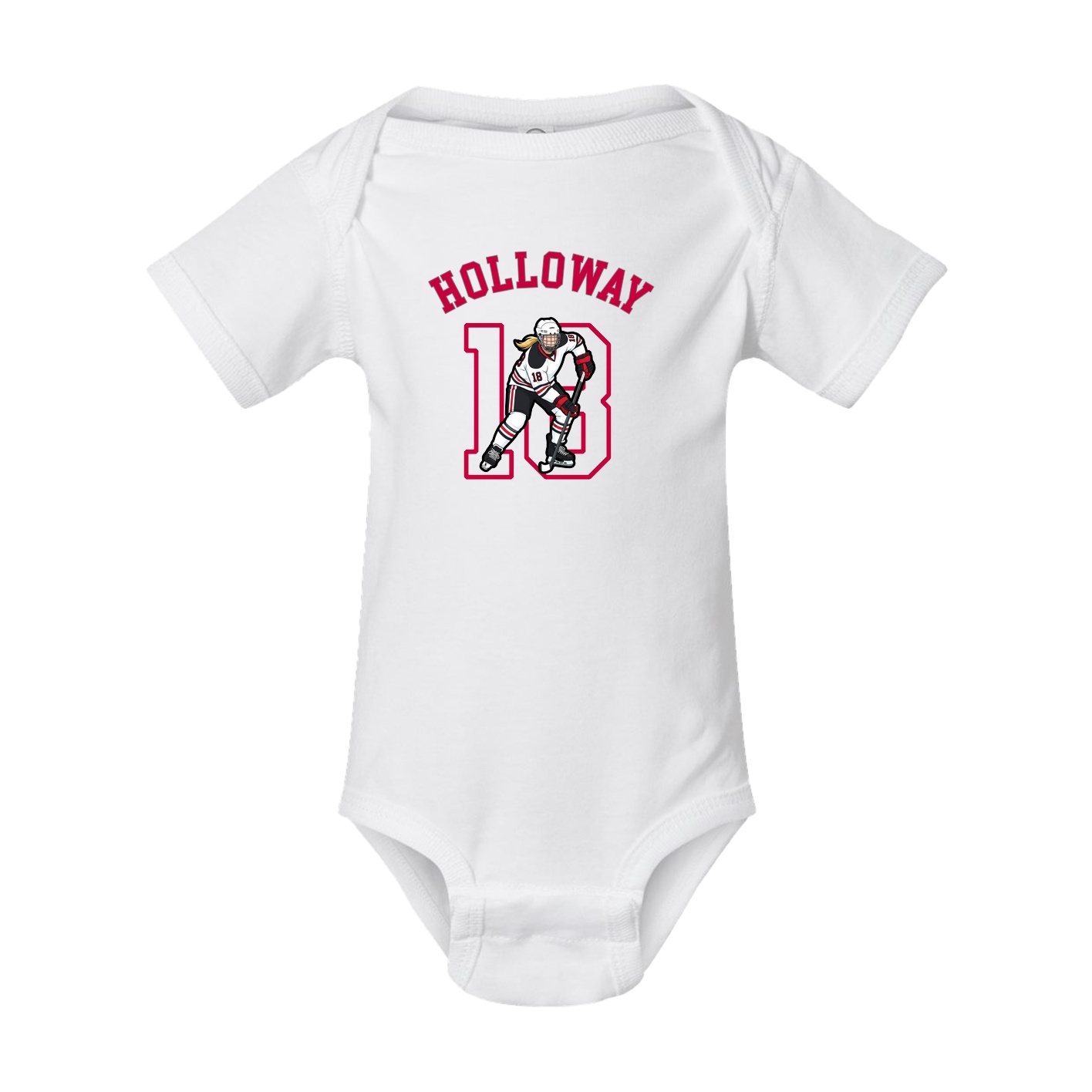 Baby Onesie — Shirsey Arch in White