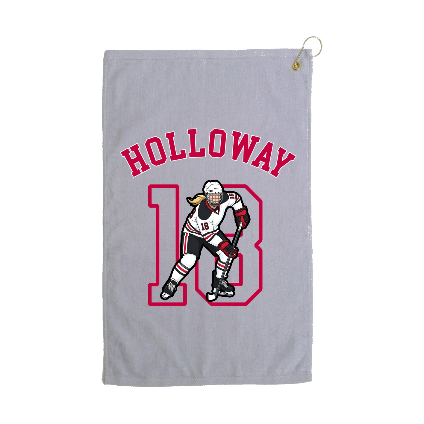 Golf Towel — Shirsey Arch in Grey