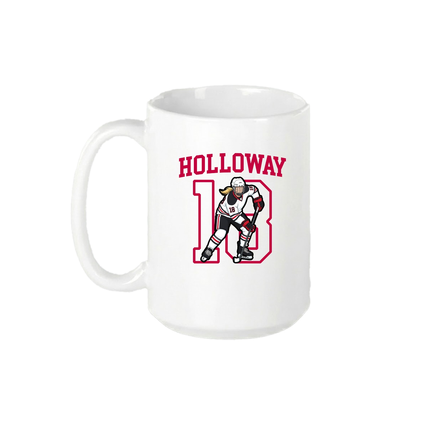 15oz Coffee Mug — Shirsey in White
