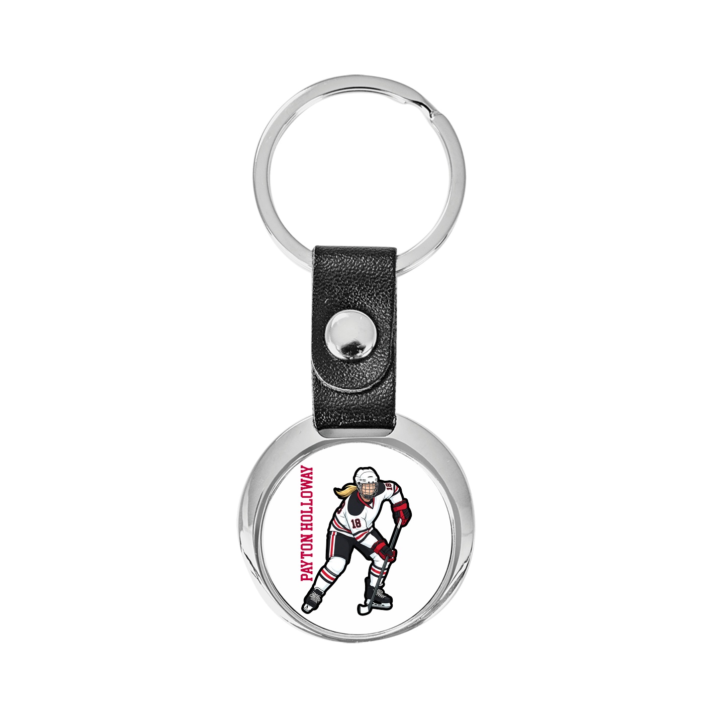 Key Chain — Name Vertical in Classic