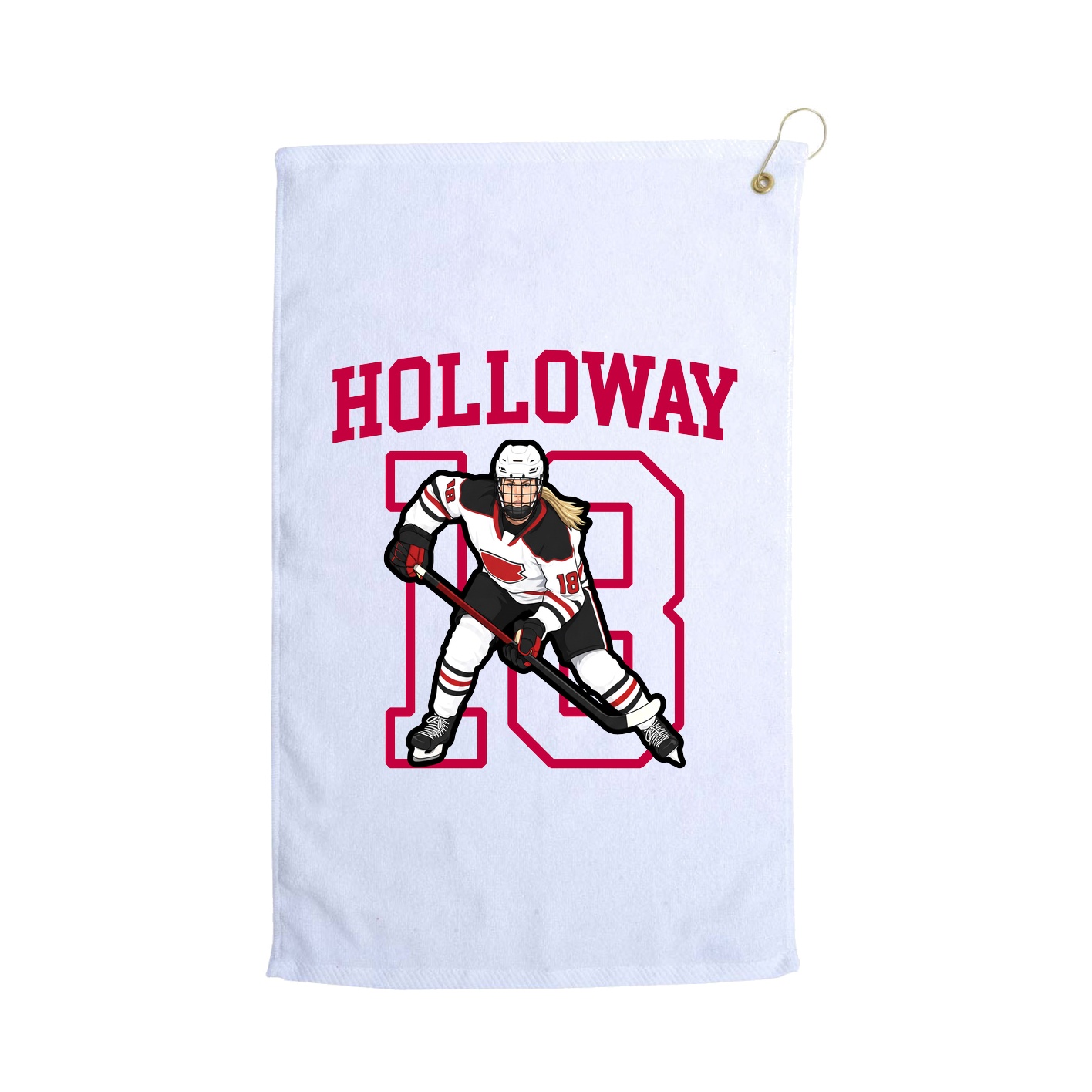 Golf Towel — Shirsey in White