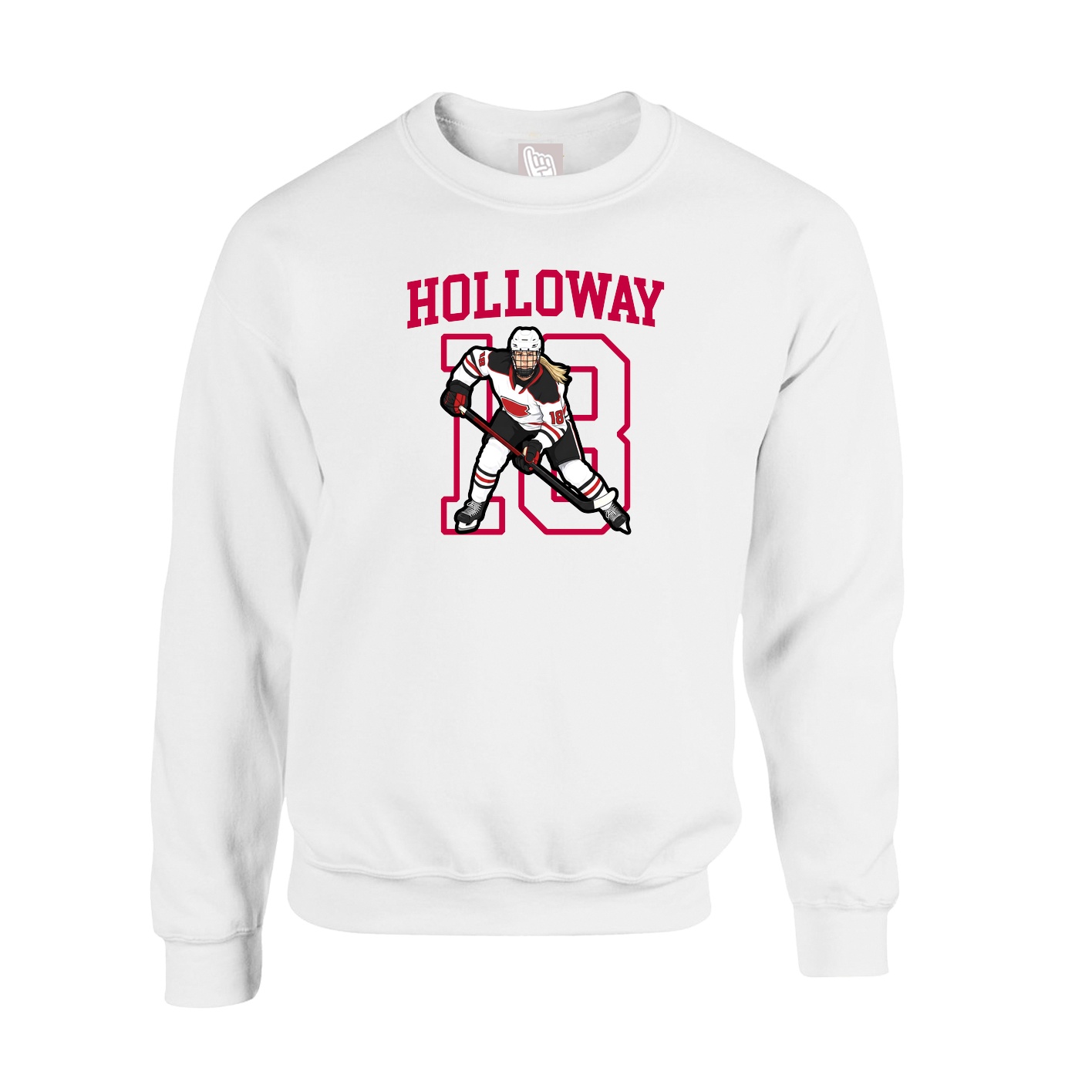 Fleece Crew — Shirsey in White