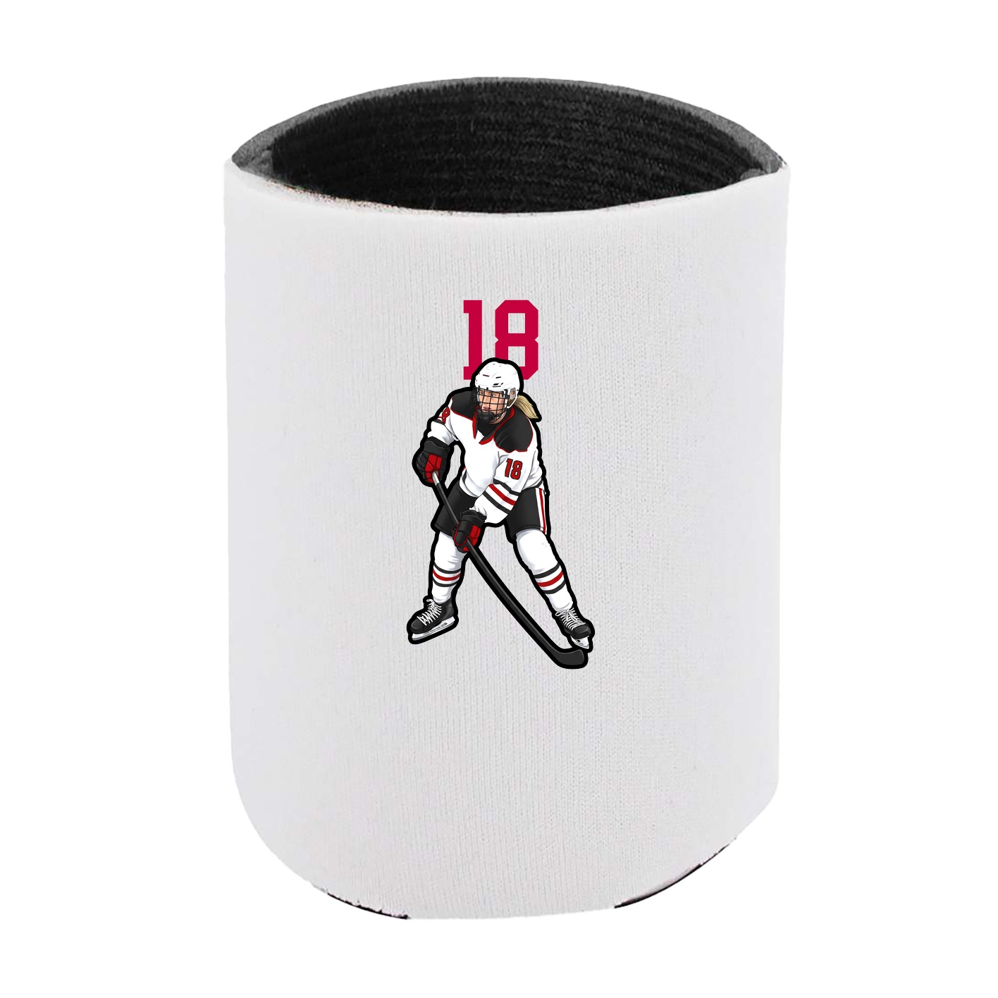 Can Holder — Number Top in White