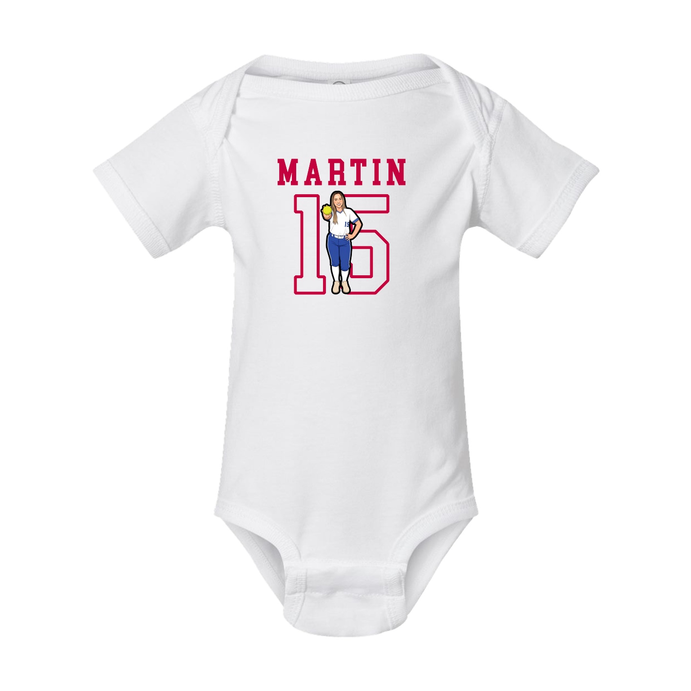 Baby Onesie — Shirsey in White
