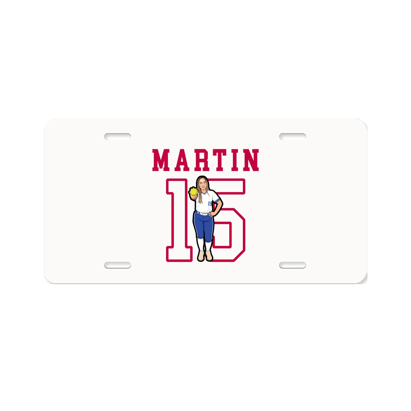 License Plate — Shirsey in Classic