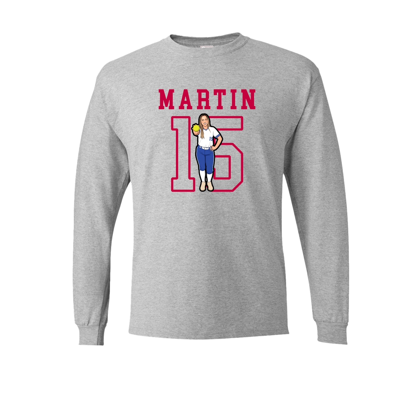 Long Sleeve Tee — Shirsey in Grey
