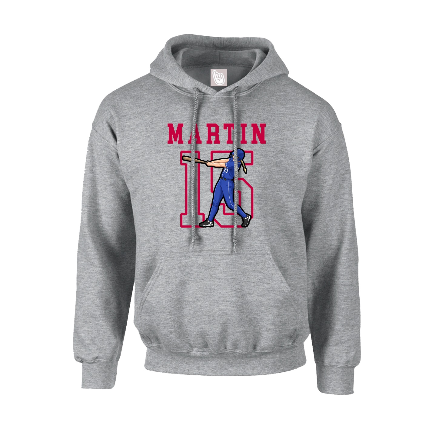 Hoodie — Shirsey in Grey