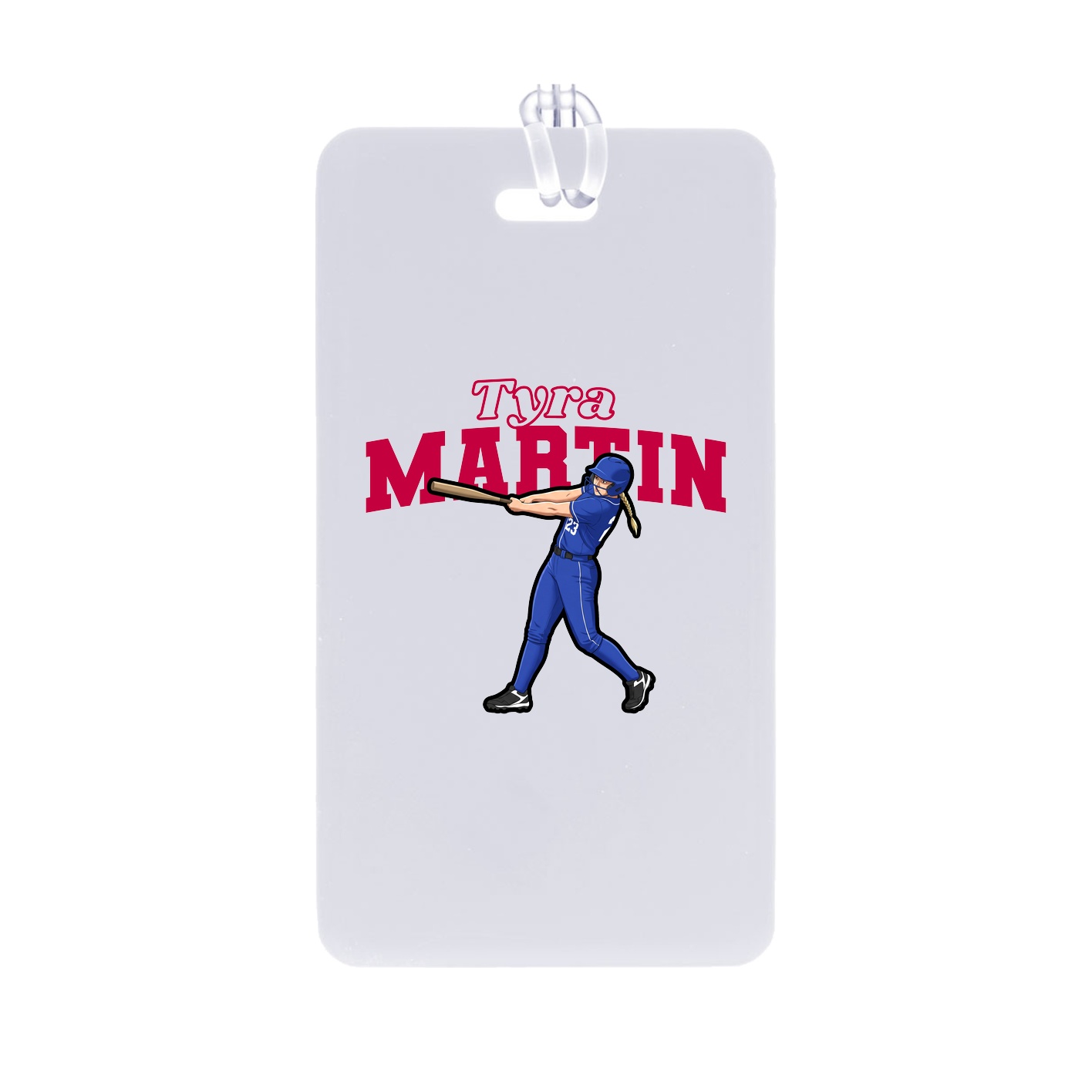 Bag Tag — Name Arch in Classic
