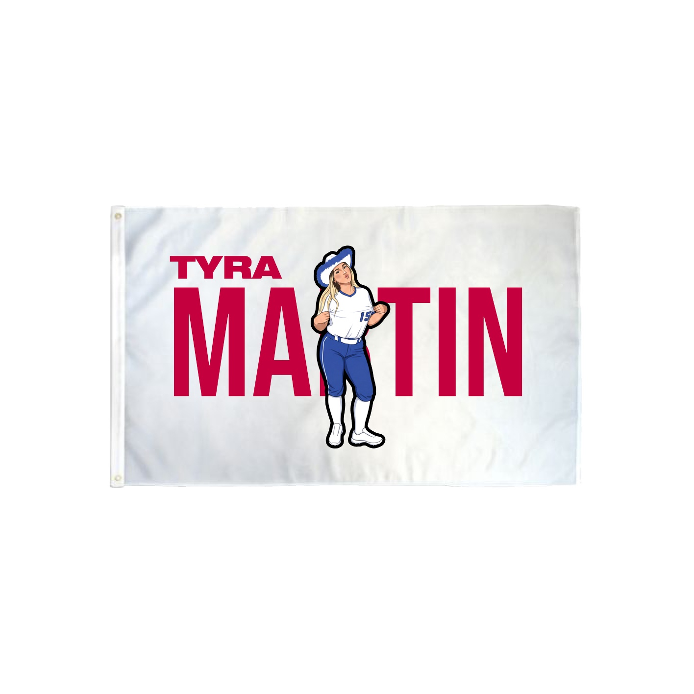 3x5 Flag — Player Name in Classic