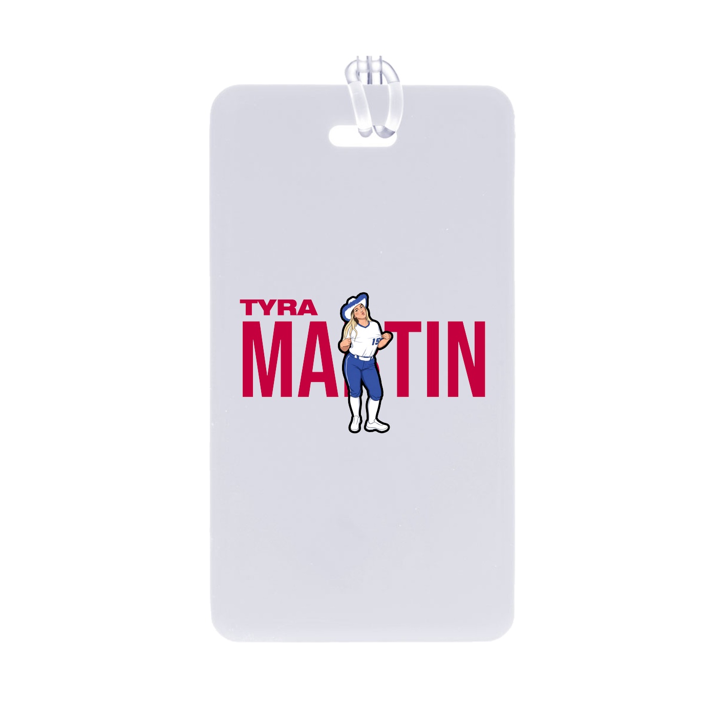 Bag Tag — Player Name in Classic