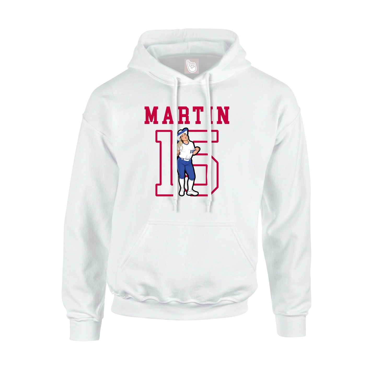 Youth Hoodie — Shirsey in White