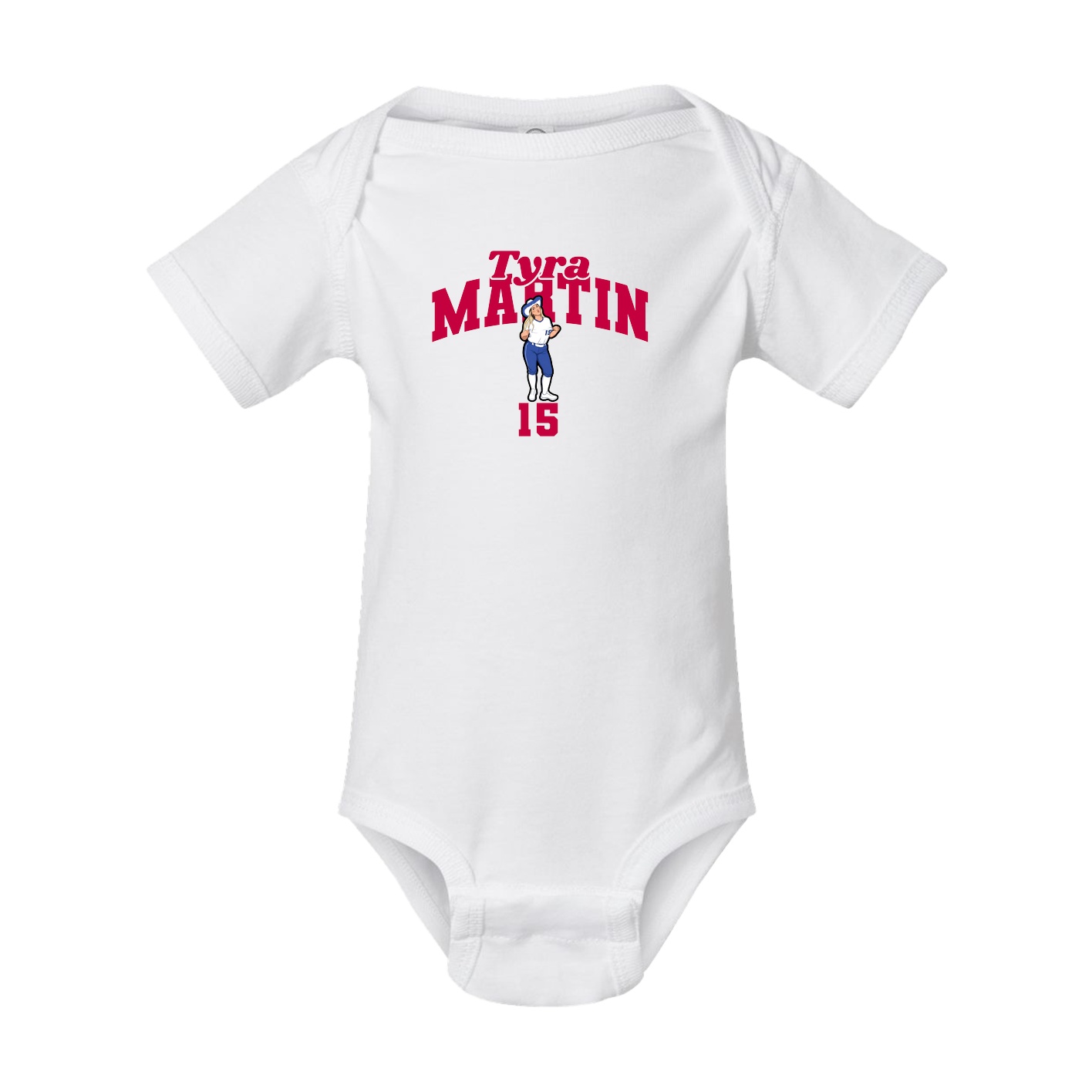 Baby Onesie — Signature Arch in White