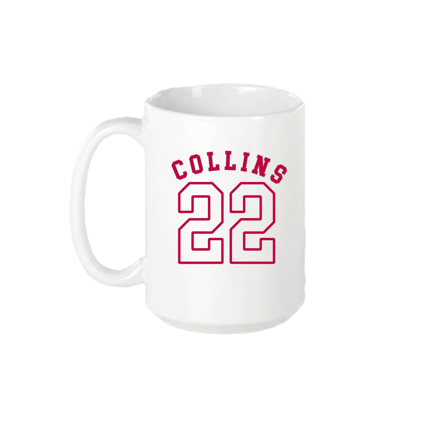 15oz Coffee Mug — Shirsey Arch in White