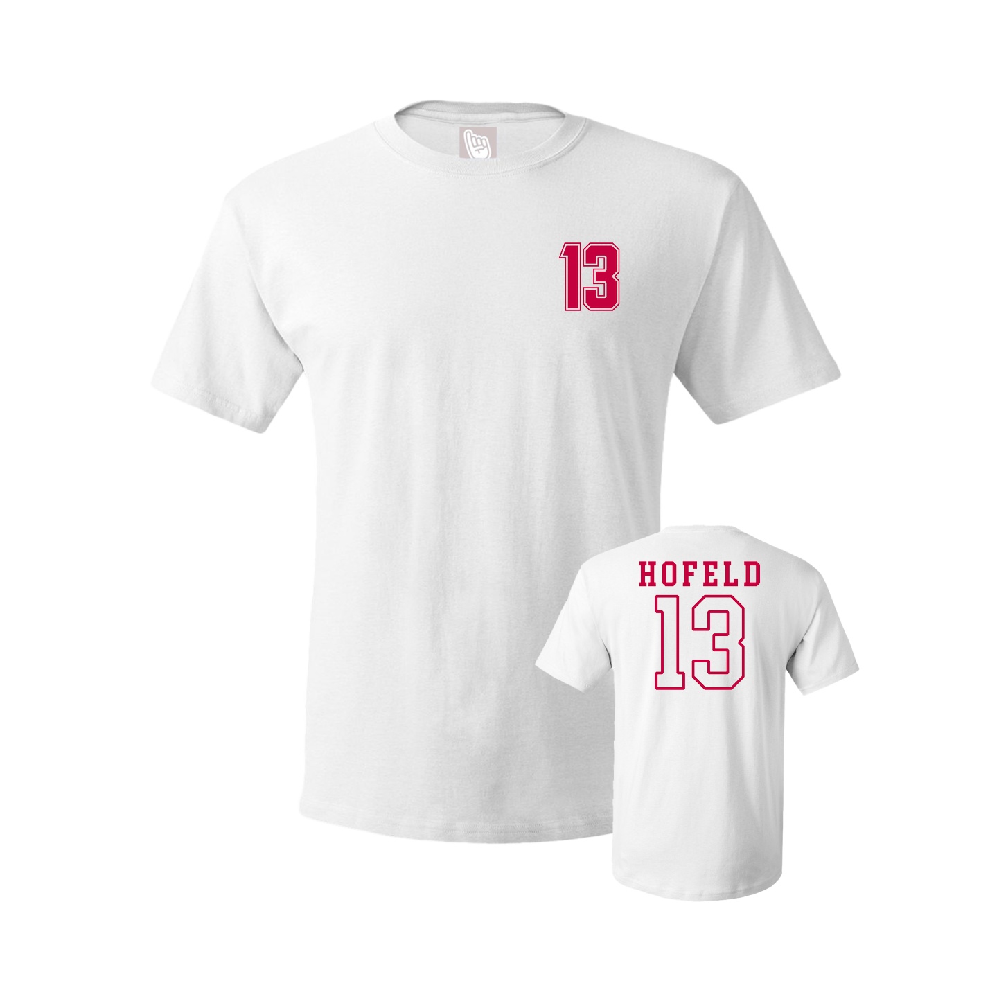 Tee — Chest Back in White