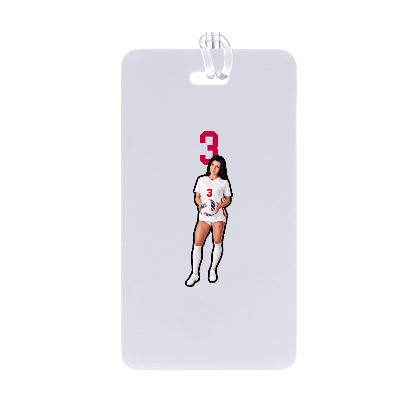 Bag Tag — Number Top in Classic