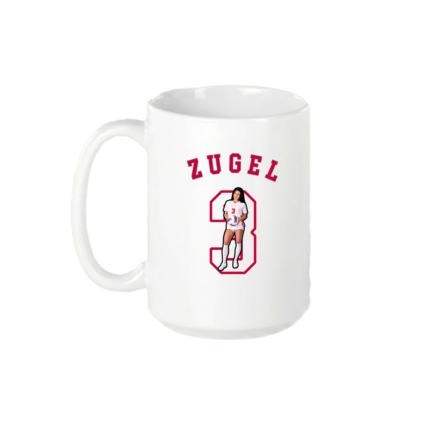 15oz Coffee Mug — Shirsey Arch in White