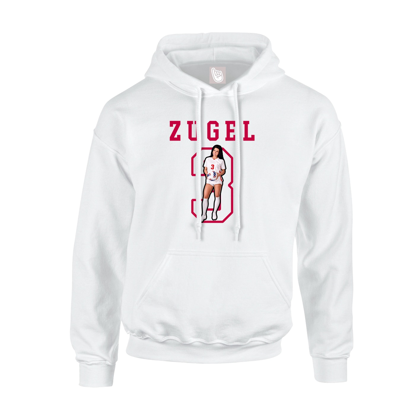 Youth Hoodie — Shirsey in White